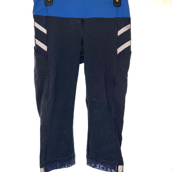 lululemon athletica Pants - Lululemon crop track leggings pants size 8